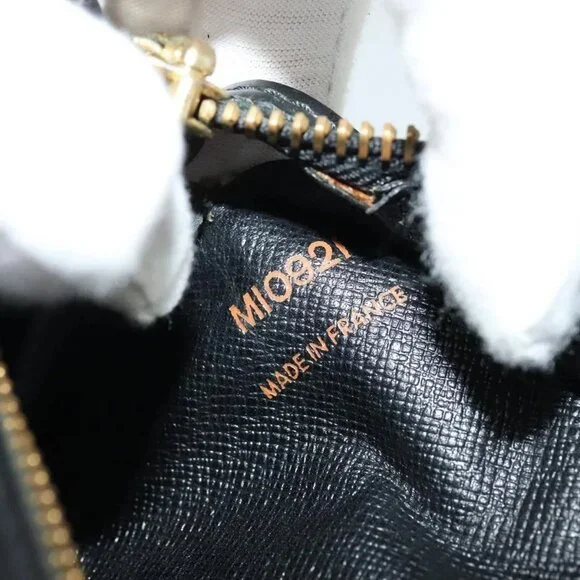 LOUIS VUITTON Epi Angian Shoulder Bag 2way Black
